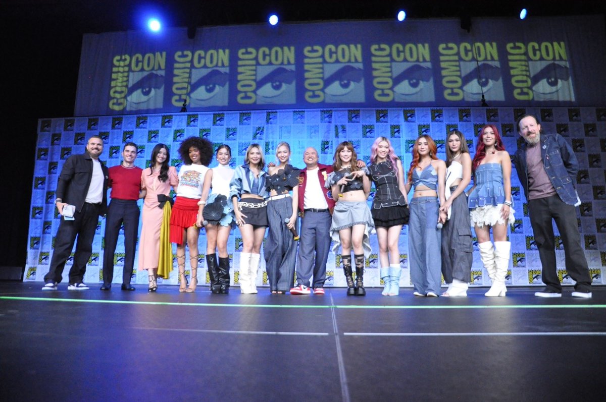 Comic_Con's tweet photo. In cased you missed it! The filmmakers and stars of DreamWorks Animation's Forgotten Island shared a look inside the new original film about two lifelong best friends who are transported to a fantastical island filled with magical and mythological creatures. Attendees also viewed a surprise performance from BINI.

📸 R. Manahan © 2026 SDCC