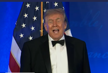 SantaSurfing's tweet photo. Fake News Correspondent Dinner (WHCD)

These fake news creeps have ripped into President Trump for years and the one night he gives them a tiny taste of what they do to him....they can't take it!!😩

They thought they had Trump, but Trump ended up having the last laugh!!!😎

Still working on my podcast because the one award that caught my attention was the "DEAD-line" award!

Anons understood Trump's messages, but Fake News is so oblivious and they were MAD!  These pics says how the night went for them and the Smile on Trump!

Trump told us clearly!!!  Hints of the:
- Military Protected!
- "Some would rather die" 
- Ballroom underground is Safe and Secure!  They will all be using it 😉
- "3...2...1..."
- Indy 500
SO MUCH MORE!!!  

These fake news peeps are toast!!!