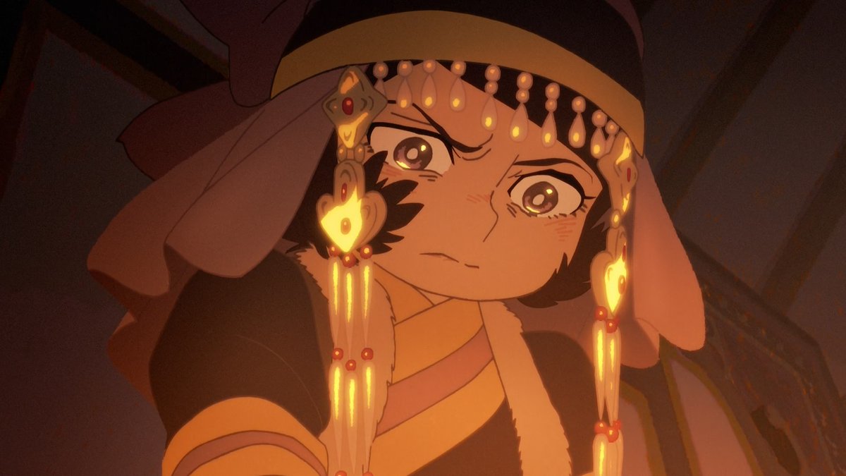 Yuyucow's tweet photo. Love Töregene's tortured expression work in Jaadugar #05. Sharp and consumed by a rightful anger that has been eating at her for ages, but also used to it in a way that only stings further. And when she meets Sitara, a painful hope that she found someone to share these feelings https://t.co/1CWFyG7XE8