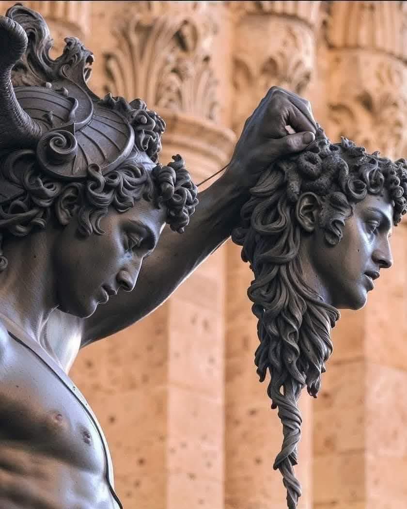 borisbp1984's tweet photo. Indescriptible la satisfacción de sacar de tu vida a una mujer arpía.
Así se debió sentir Perseo cuando decapito a Medusa. https://t.co/xqk0URklgM