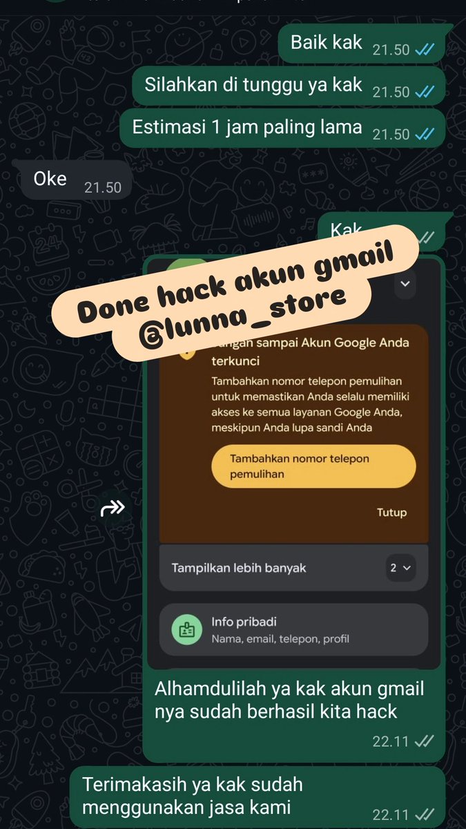 neaxce's tweet photo. jasa balikin &amp; hapus akun sosmed

✧˚ pemulihan akun
- instagram, tiktok, whatsapp, line, facebook, x, gmail, telegram dan lainnya
✧˚ hapus akun
- facebook, tiktok, instagram, line, whatsapp, twitt / x, dan lainnya
hack akun, sadap wa, lacak lokasi ?
જ⁀➴♡ wa di bio #zonauang https://t.co/odcAprg4EP
