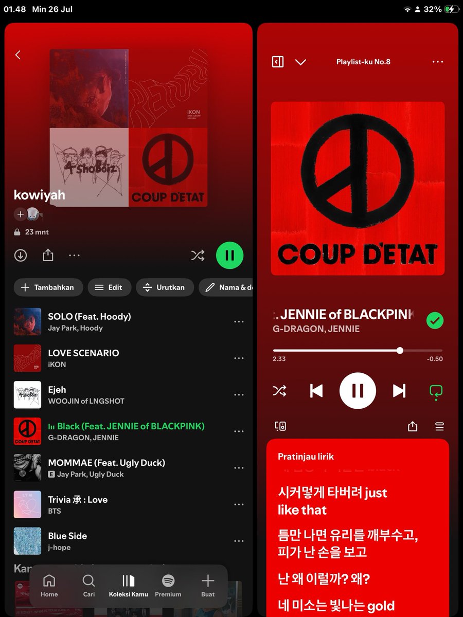 seadskies's tweet photo. another random playlist, sesuai language doang anjir🤣 https://t.co/qcU9woI4s9