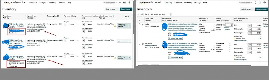 SyedAliAmazon's tweet photo. @amznsellerhelp Fixed Amazon High Pricing Error without lowering pricet 🎯Amazon blocked this listing at $116.99. Fixed the reference data &amp; got it ACTIVE at the original price!Facing pricing errors? DM met 📩#AmazonSeller #AmazonFBA #ListingFix https://t.co/DVIZTfOtPM