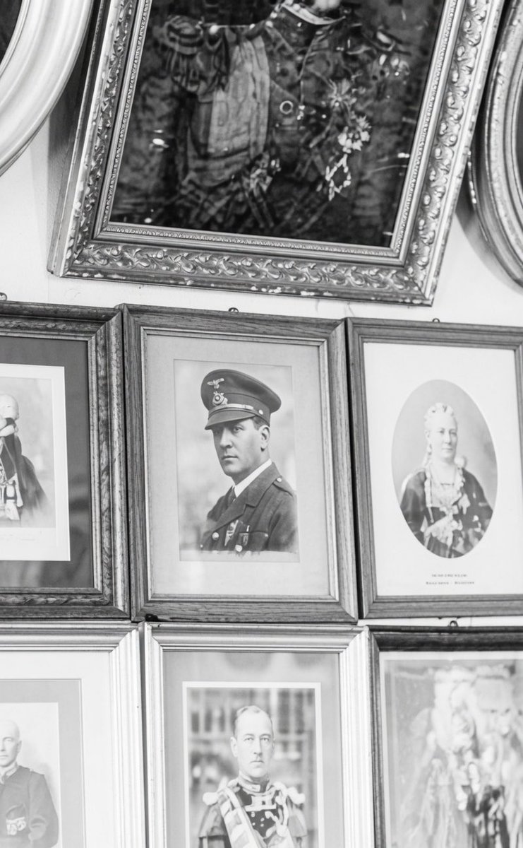 Fragbaza's tweet photo. Portrait of Adolf Hitler displayed in the Holy Monastery of Konstamonitou on Mount Athos.

In April 1941, the governing body of Mount Athos sent a letter to Adolf Hitler asking him to place the monastic republic under his personal protection to safeguard their independence and precious artifacts from occupying forces.

Following the Nazi invasion of Greece, the monks feared that advancing Bulgarian forces would seize and plunder the ancient monasteries, manuscripts, and priceless religious icons.

Hitler agreed to the arrangement, and the German military largely left the monastic community to continue its secluded traditions undisturbed, with some monks temporarily bestowing upon him the title "High Protector of the Holy Mountain".