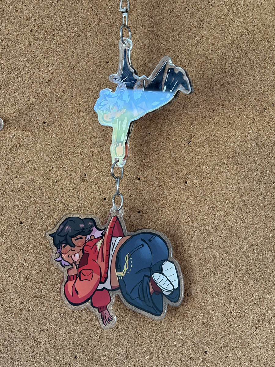 blamebonk's tweet photo. Custom keychain for my lovely friend @vnknownmc !!!!! https://t.co/CtOWVGSlKz