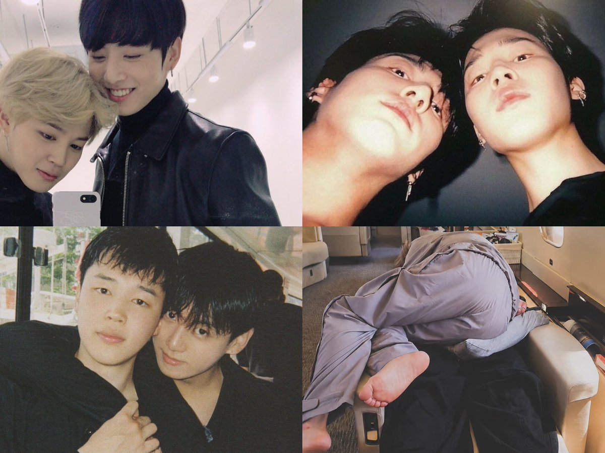 piyotokki's tweet photo. okay jikookers now, settle this for me: which pic is the most boyfriend coded? https://t.co/8LEK11anhG