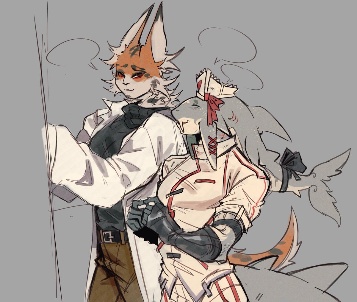 C0RPSEB0T's tweet photo. Sorry im late drawing some of your AH ocs with mine.. https://t.co/3ZiFVa7VSX