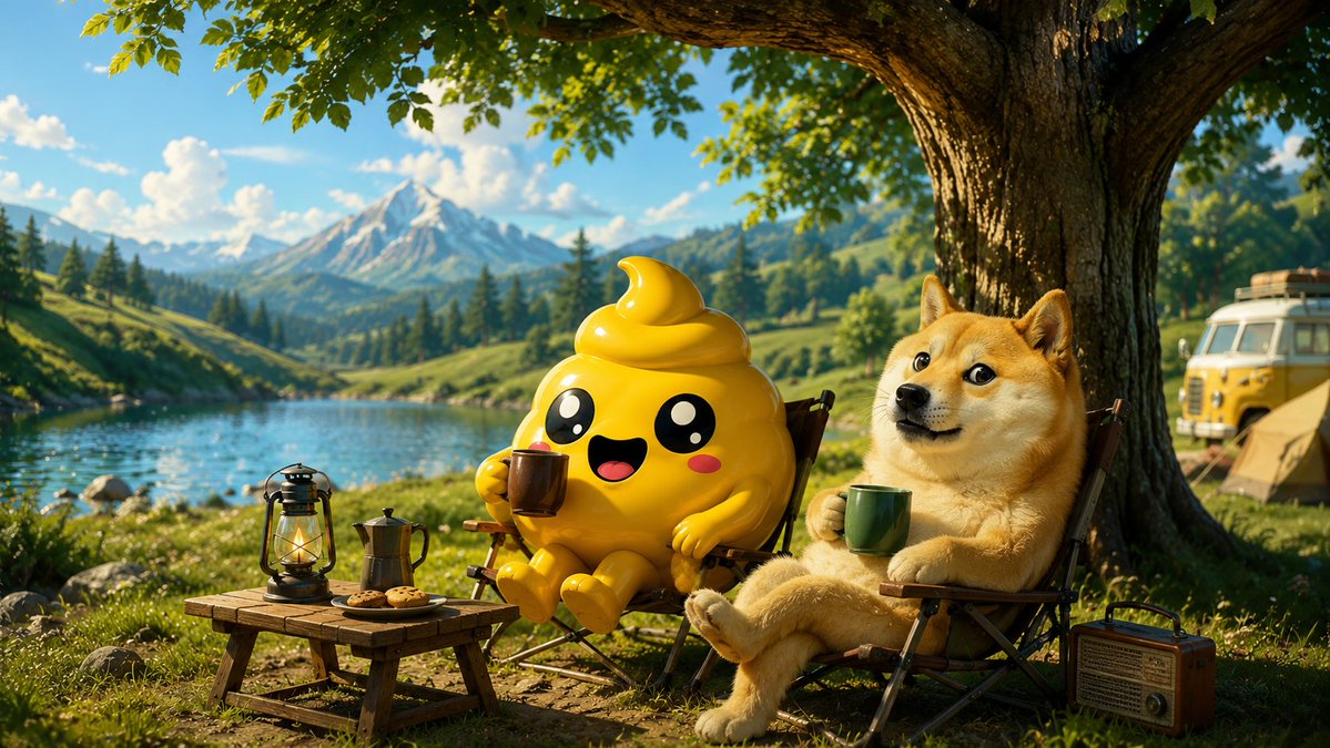 WinPoopOfficial's tweet photo. @raymer_ $WINPOOP admires $DOGE a lot 🏆💩 https://t.co/GAcjtsxMy8