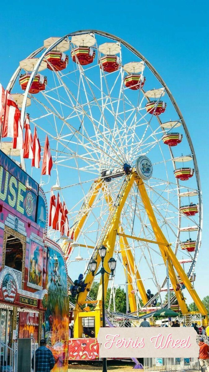 briarbuzz's tweet photo. You can find fun rides throughout the carnival such as bumper care, ferris wheels, swings, etc. Don’t get too motion sick! https://t.co/o7Q7DsdSpz