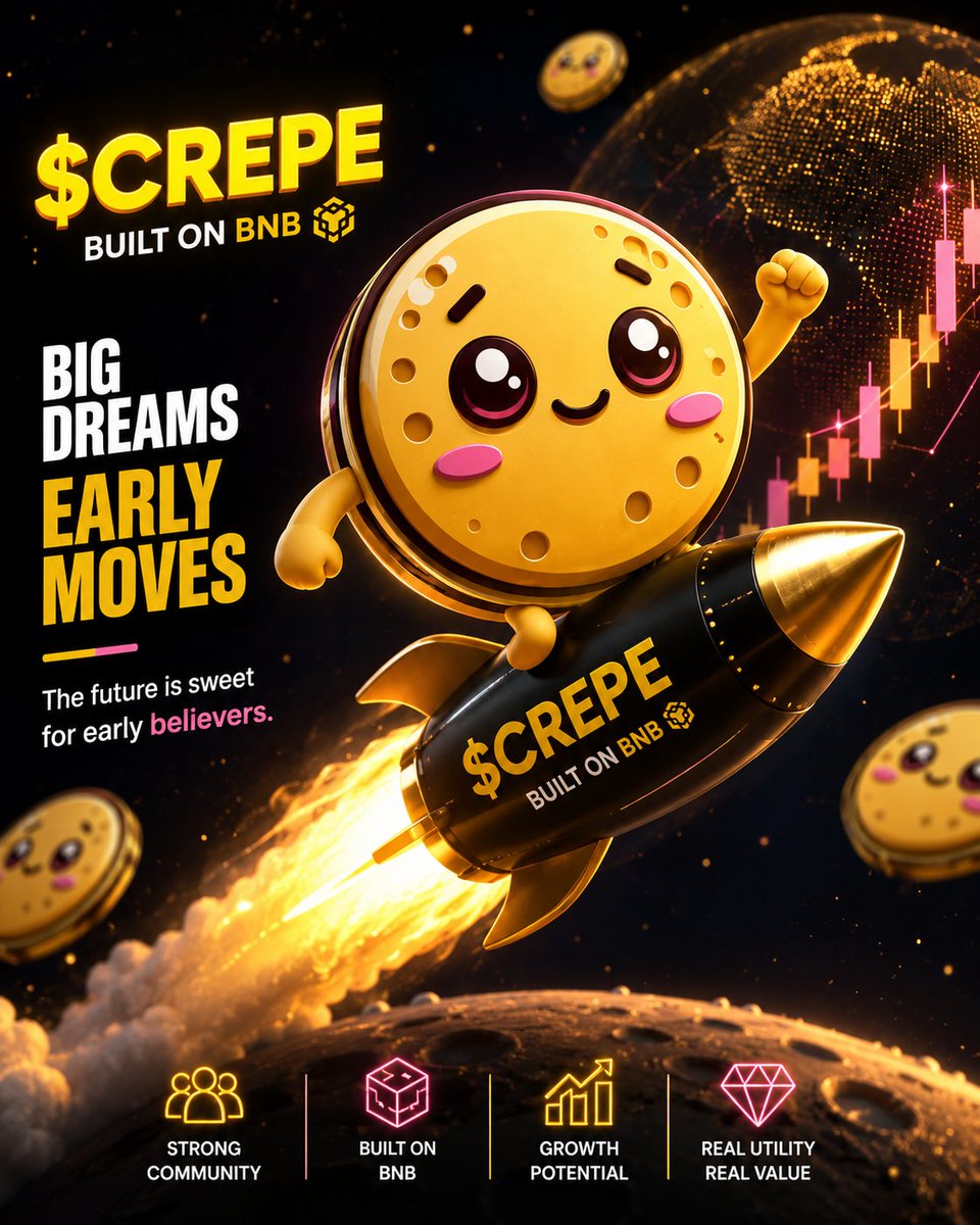 austinpiustv's tweet photo. ๐ Still early. The biggest opportunities often come before the crowd arrives.
Keeping my eyes on $CREPE as the ecosystem continues to grow. Stay patient, stay informed, and never stop building. ๐ช
#bnb #buildonbnb #bscgem #altseason https://t.co/wNS6sPSTTk