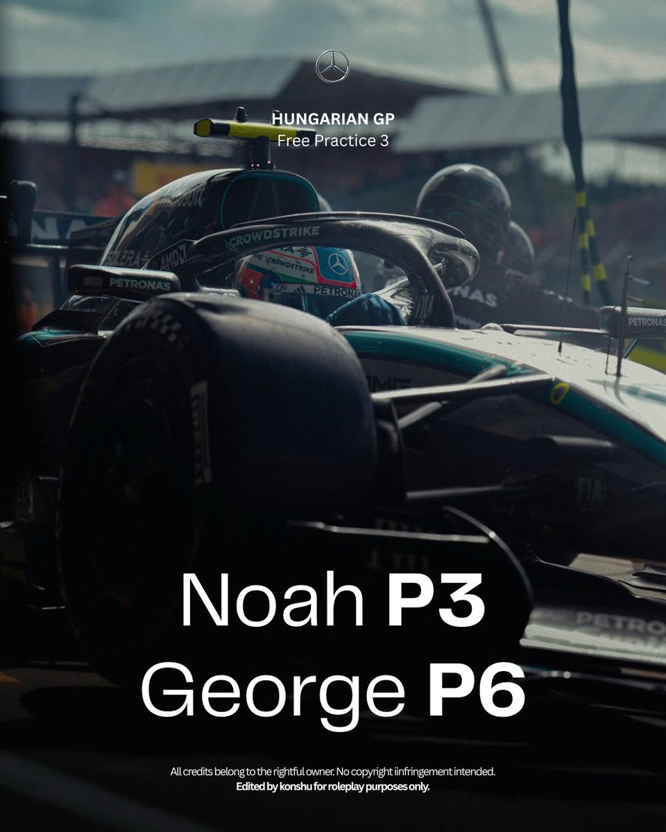 motionzrace's tweet photo. ㅤㅤㅤㅤ
𝗠𝗲𝗿𝗰𝗲𝗱𝗲𝘀-𝗔𝗠𝗚 𝗣𝗲𝘁𝗿𝗼𝗻𝗮𝘀 𝗙𝟭 𝗧𝗲𝗮𝗺 [𝗥𝗘𝗣𝗢𝗥𝗧]
# 𝗛𝘂𝗻𝗴𝗮𝗿𝗶𝗮𝗻𝗚𝗣 | July 25, 𝟮𝟬𝟮𝟲

━━━━━━━━━━━━━━━━━━
ㅤㅤㅤㅤ
ㅤㅤㅤㅤ https://t.co/DzsbRdKerd