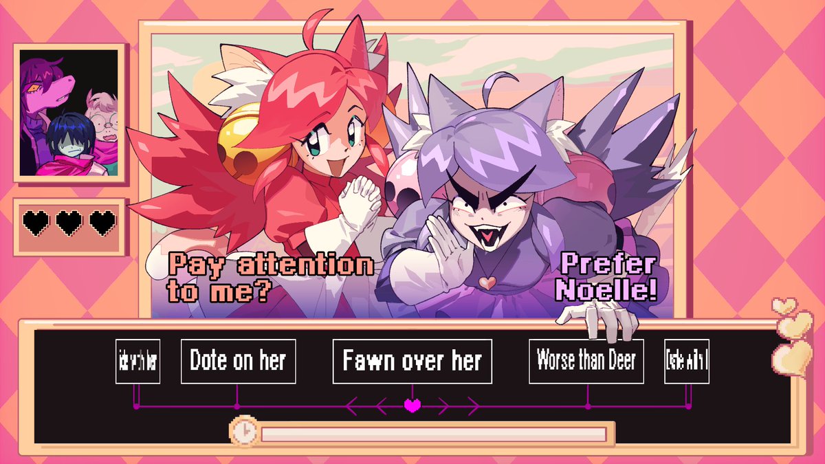 cathymiller2049's tweet photo. Cutie Mew Mew Magic
#deltarune #deltarunechapter https://t.co/TUq4SUK7Oz