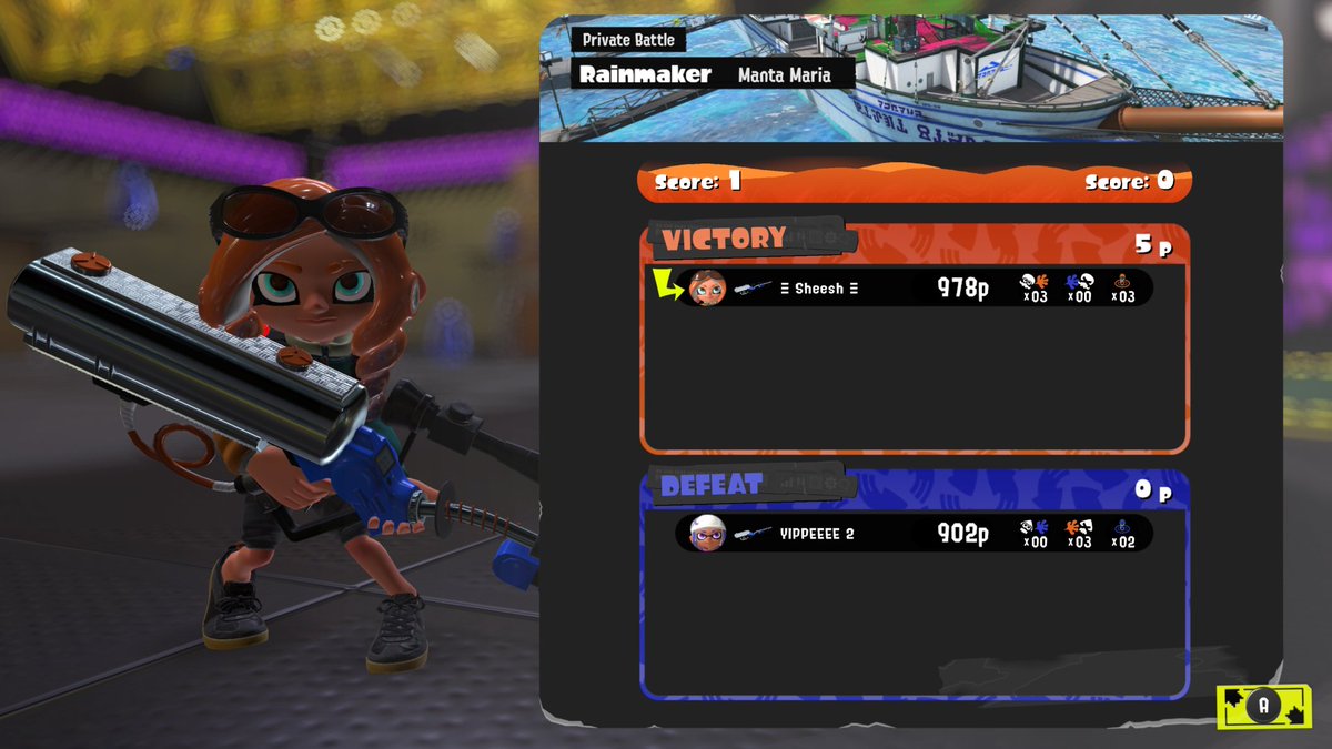 E_Liter_Fangirl's tweet photo. Thank you @WouterDutch  for these lovely 1vs1. You know how much I love training with you >:D It brings a lot of happiness 
#Nintendo #Splatoon3 https://t.co/ez37CnVN45