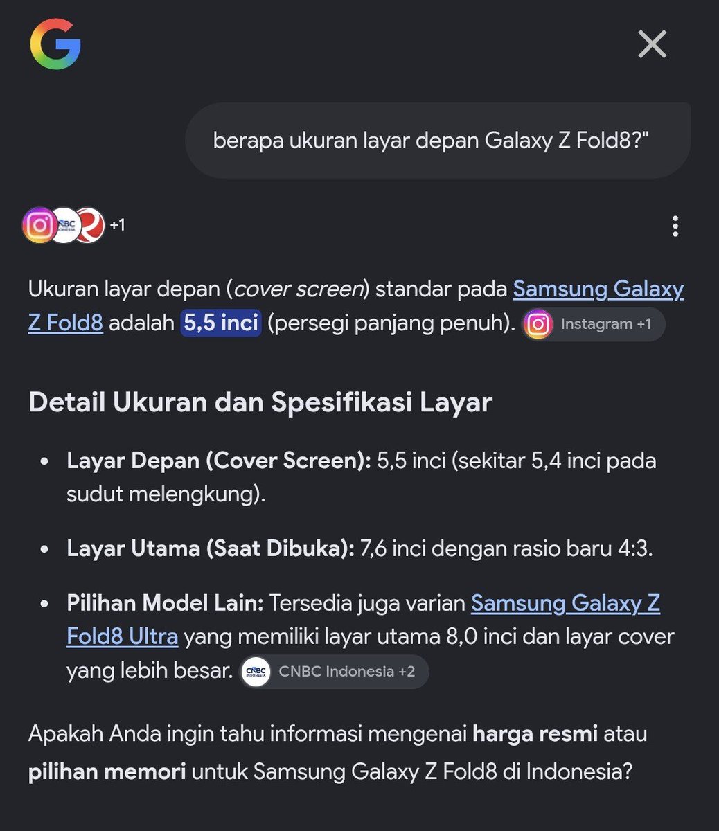 100pct__cotton's tweet photo. @Metro_TV Ukuran layar depan #GalaxyZFold8 adalah 5.5 inci. Layar depannya nyaman banget buat scrolling! #GalaxyZFold8 #FoldTheDoubt #GalaxyZFold8diMetrotv

Bismillah hp baru buat ngonser 😭 https://t.co/osYMg9mn2r