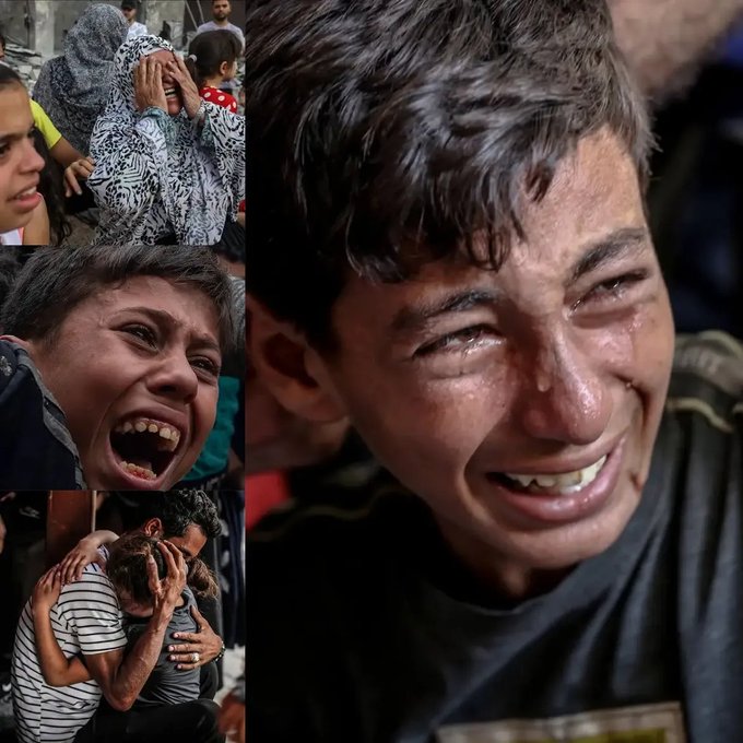 monirh36's tweet photo. بعض الدموع بلا صوت.. لكن كل ذي ضمير يسمعها..
أه يا غـ,ـزة.💔 https://t.co/IxJlLQESb5