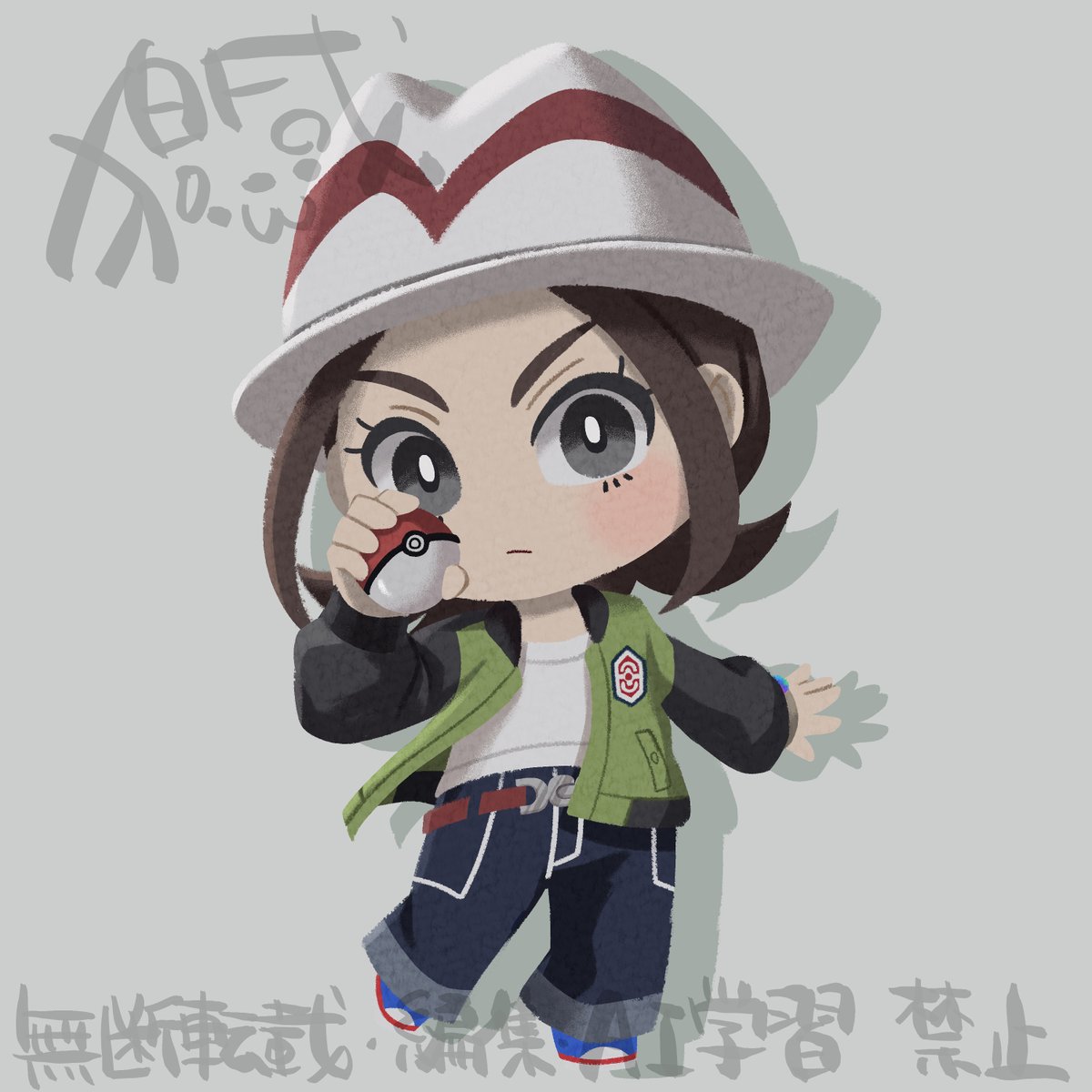 komainu_www's tweet photo. ポケモンZAの主人公♀

彩度を落として影も前の塗り方に戻した
くっきり見えて落ち着いた感じに見える
他のキャラも　このまま練習する予定 https://t.co/mSPKduxnx7