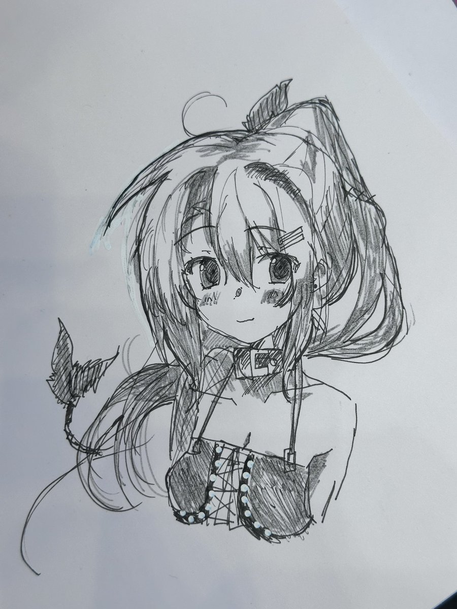 loveandsampling's tweet photo. drawed yuki at con today https://t.co/mVqyfFJSv1