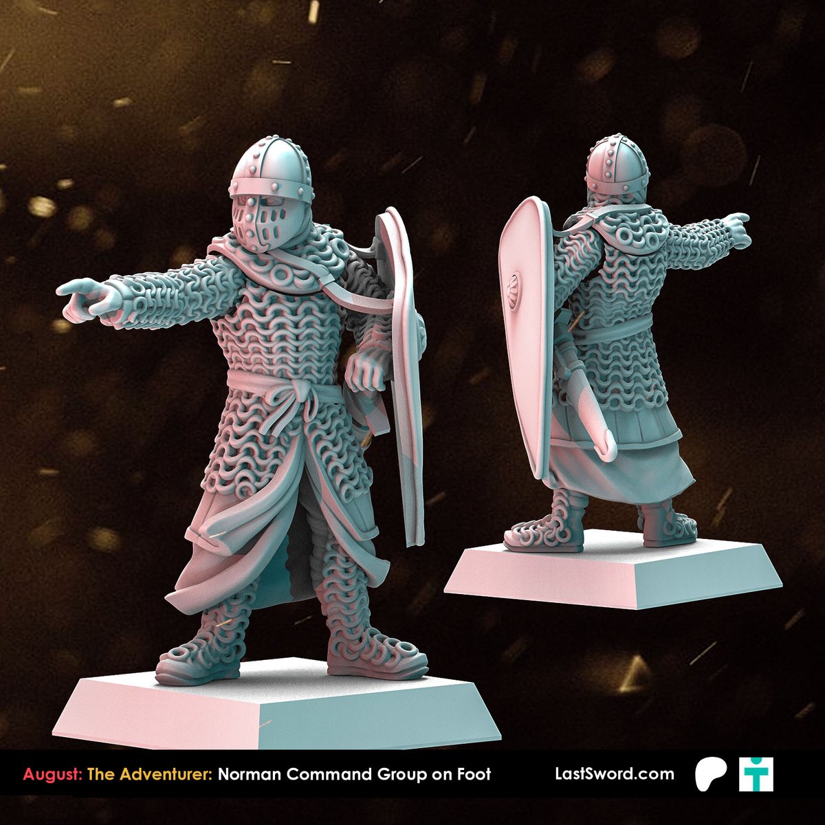 LastSwordMinis's tweet photo. August Patreon: The Adventurer: Norman Command Group on Foot
His authority on the battlefield was evident to everyone.
Get them soon at our Patreon.
-
#norman #darkage #history #wargame #SAGAAgeofVikings #SAGA #Swordpoint #HailCaesar #LionRampant #LArtdelaGuerre https://t.co/nrglR6BQJw