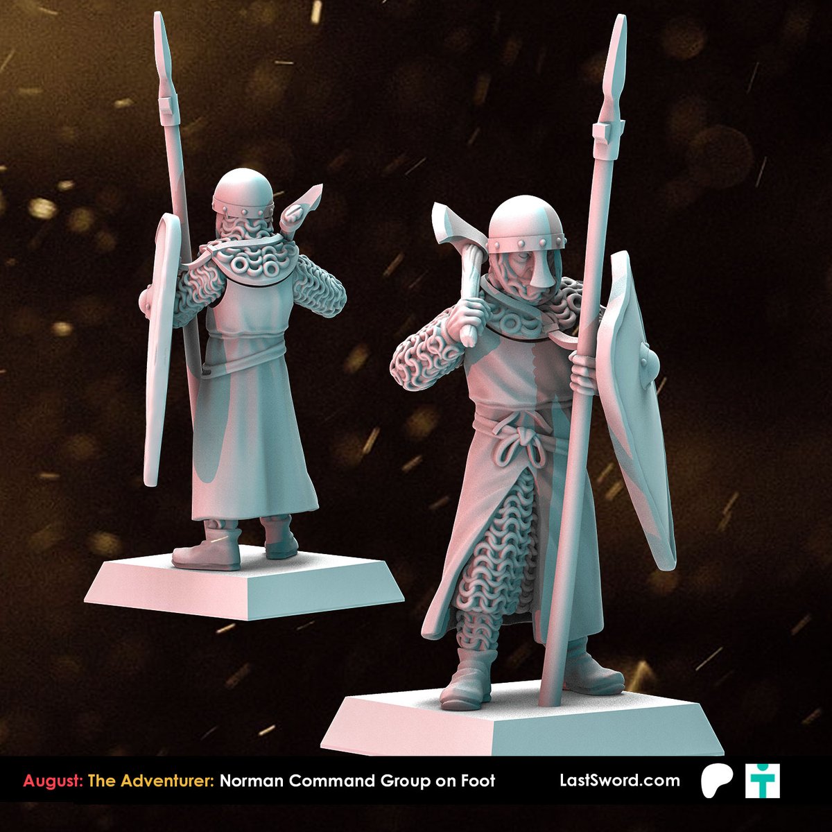 LastSwordMinis's tweet photo. August Patreon: The Adventurer: Norman Command Group on Foot
His authority on the battlefield was evident to everyone.
Get them soon at our Patreon.
-
#norman #darkage #history #wargame #SAGAAgeofVikings #SAGA #Swordpoint #HailCaesar #LionRampant #LArtdelaGuerre https://t.co/nrglR6BQJw