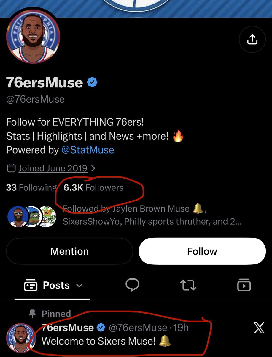 MuseSixers's tweet photo. 2 years of work and chain snatched in 19 hours fairs man https://t.co/YfzYI3rgWN