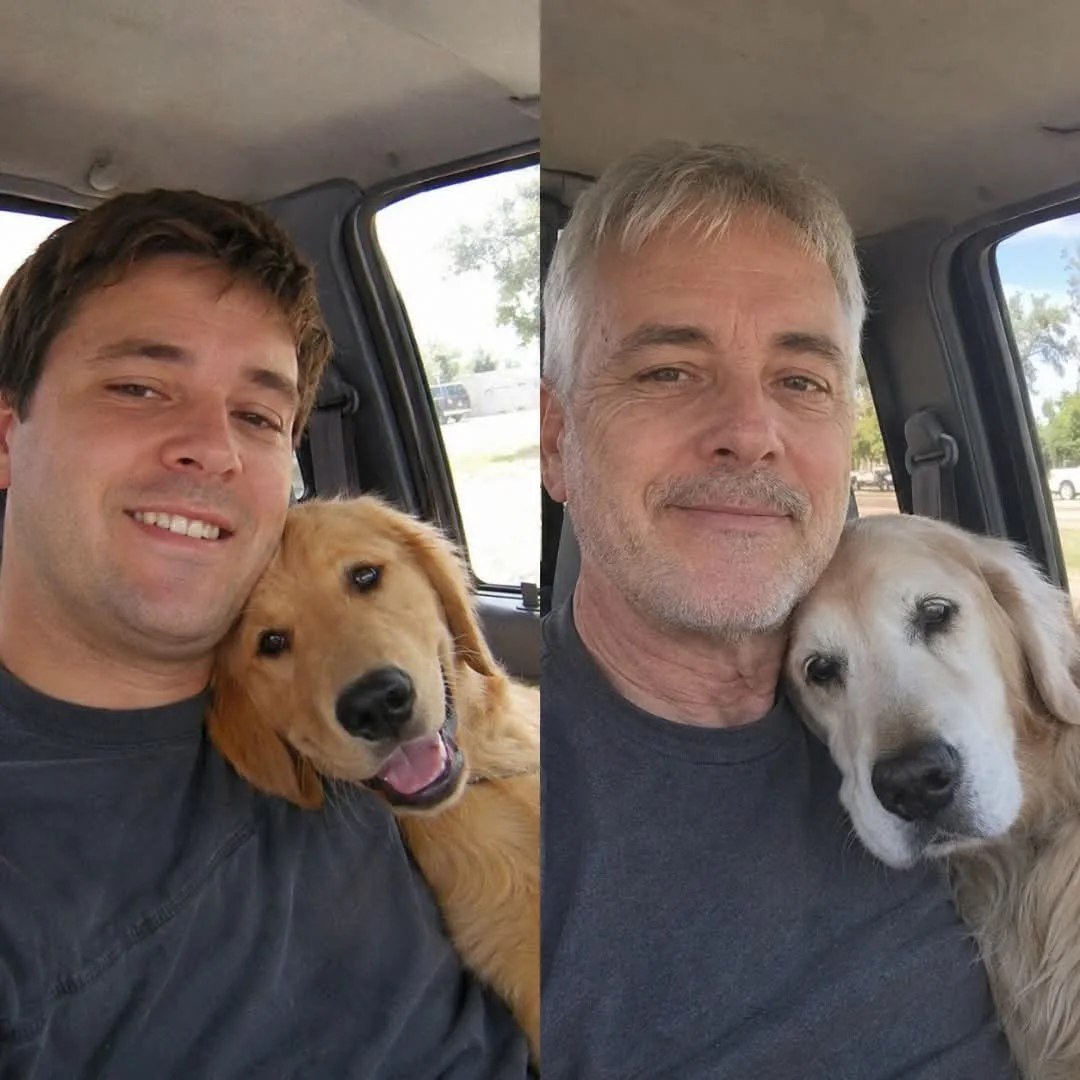 Sabueson's tweet photo. Podrá pasar el tiempo, pero nunca olviden que para ellos somos su mundo entero.
Es un privilegio que vivan muchos años a nuestro lado. https://t.co/s5z4mwaLhy