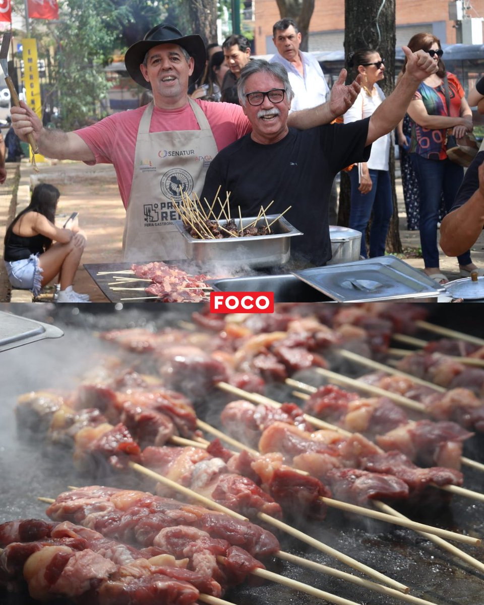 RevistaFocoPy's tweet photo. #timeout 🍖🥟🇵🇾
Llega Paraguay Rembi’u: tradición, turismo y oportunidades para las comunidades del interior.
📍 Plaza Mayor Infante Rivarola del barrio Villa Morra de Asunción (Avda. Mcal. López y San Roque).
🔗 https://t.co/ddxWpZEfFN
#revistafoco https://t.co/AqDbZxjA8j