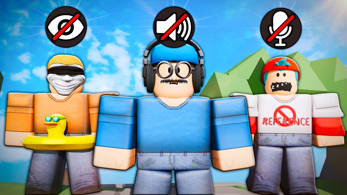 DespOffTheMeds's tweet photo. Arsenal But We're Blind, Deaf &amp; Mute
https://t.co/q5h5Tg97hM
NEW VIDEO OUT NOW! 😘😇🥳
#robloxarsenal #roblox https://t.co/uJkBFTvR6q