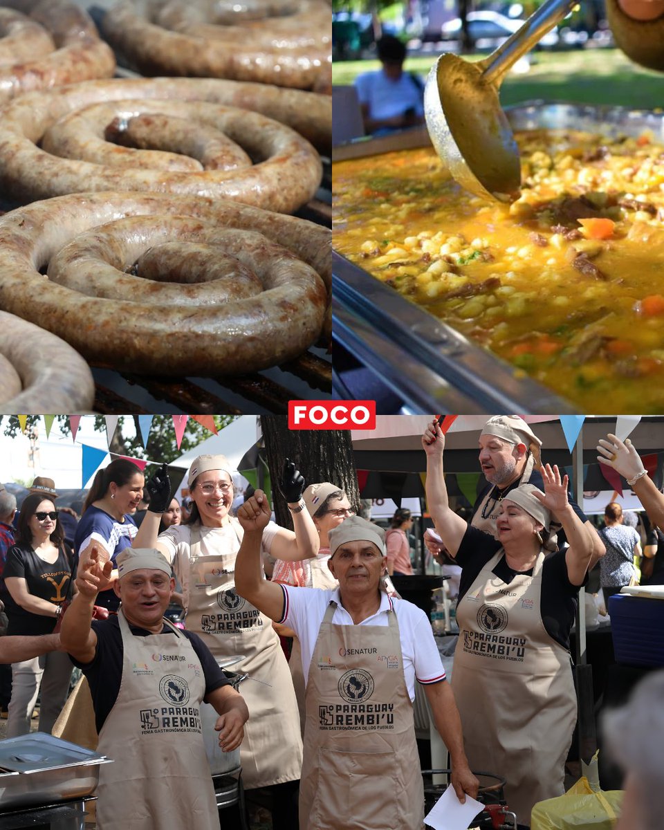 RevistaFocoPy's tweet photo. #timeout 🍖🥟🇵🇾
Llega Paraguay Rembi’u: tradición, turismo y oportunidades para las comunidades del interior.
📍 Plaza Mayor Infante Rivarola del barrio Villa Morra de Asunción (Avda. Mcal. López y San Roque).
🔗 https://t.co/ddxWpZEfFN
#revistafoco https://t.co/AqDbZxjA8j