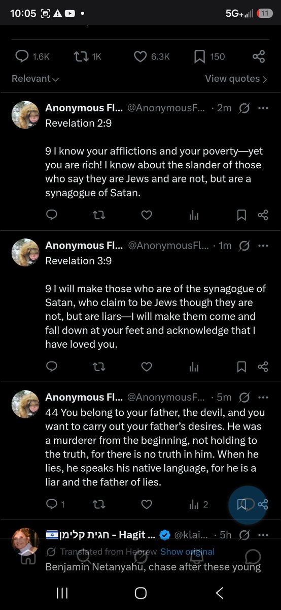 AnonymousFlaw's tweet photo. @JOKAQARMY1 And Roman's appointed leaders of the Jew and this is what he said to them. John 8:44 https://t.co/QXCLfAzq7u