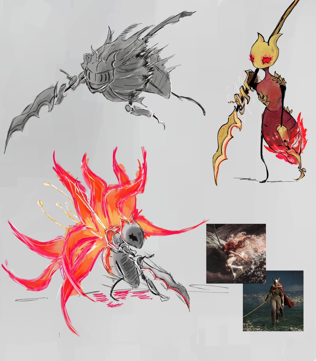 bloodblee's tweet photo. #eldenring #malenia #hollowknight #silksong #hollowknightsilksong https://t.co/mlkUFLDkxr