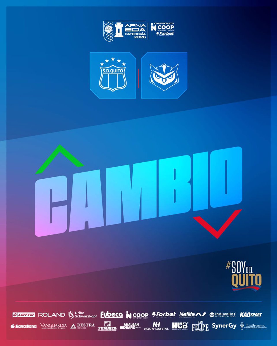 SDQuito_Oficial's tweet photo. Campeonato Incoop Segunda Categoría AFNA by Forbet ⚽️
#SDQuito 0-0 Real Puerto Quito
🟢 Demian Rea, Eder Arroyo
🔴 Edu Arboleda, Oscar Valencia
#SoyDelQuito 💙❤️ https://t.co/rmnCsUKOrV