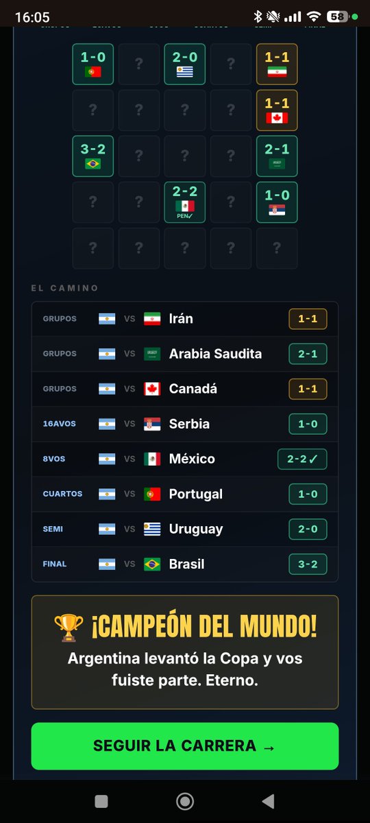 Roqueforteep's tweet photo. @geraaarrd Sali campeón del mundo recién jajajajaj https://t.co/cKBAE7H9ek