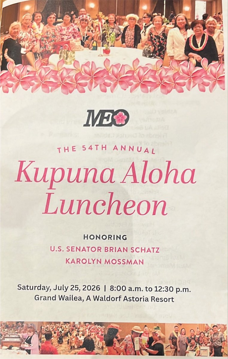 Metaverze_Agent's tweet photo. ALOHA from the 
The 54th Annual 
…..Maui, Hawaii…..
Kupuna Aloha Luncheon 
today 07/25/2026 https://t.co/vobmcgbYFD