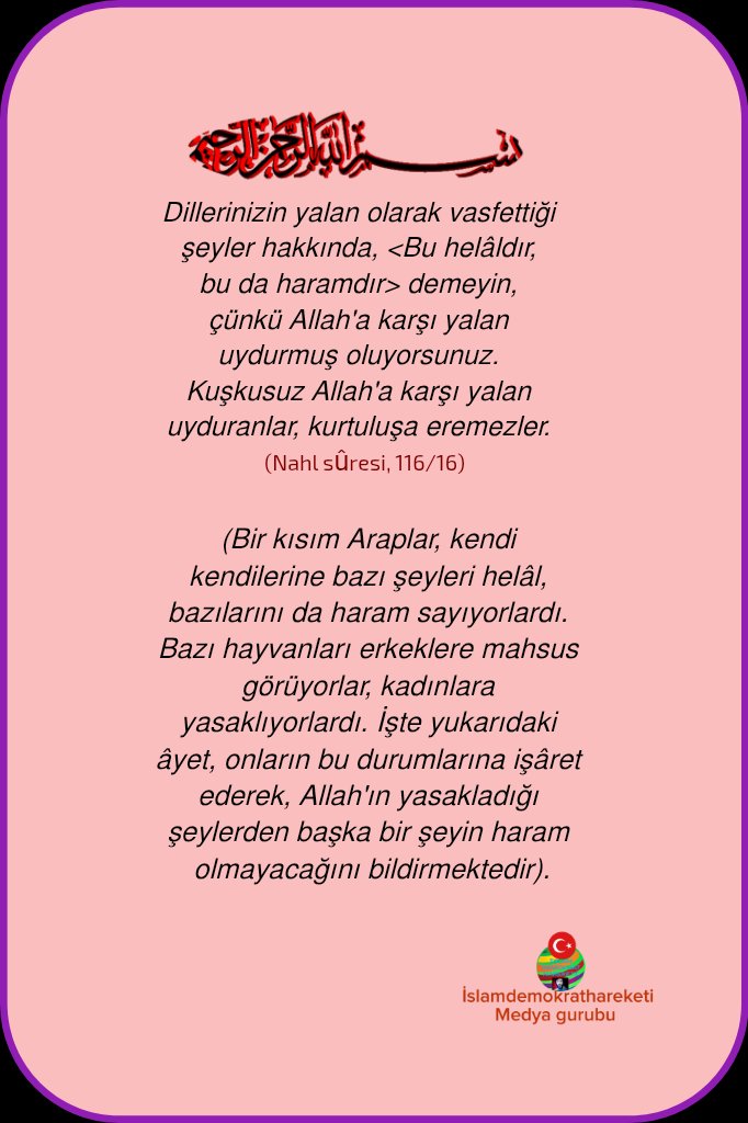 levtas37's tweet photo. Bir âyet bir duâ https://t.co/ftcrgHVPwQ