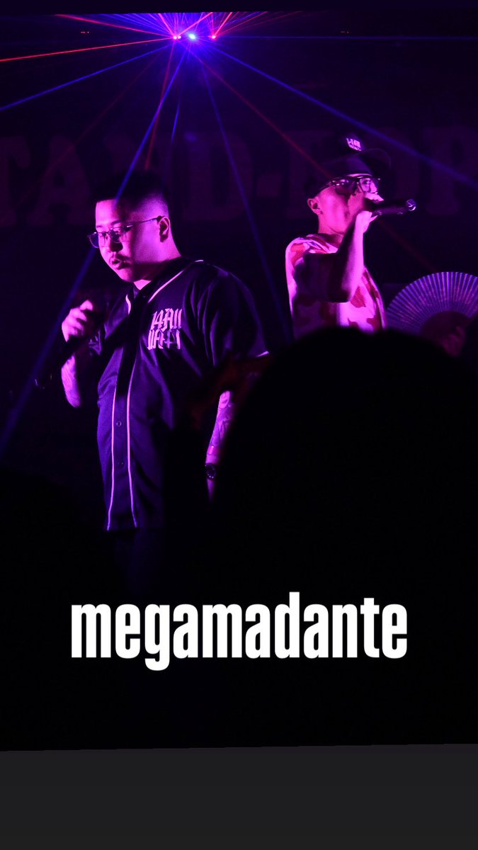 syungaa's tweet photo. MEGAMADANTE @ PHASE1
2026.7
#PARTYorPARTY #FnK
#hiphop https://t.co/5CNJmi2wTd