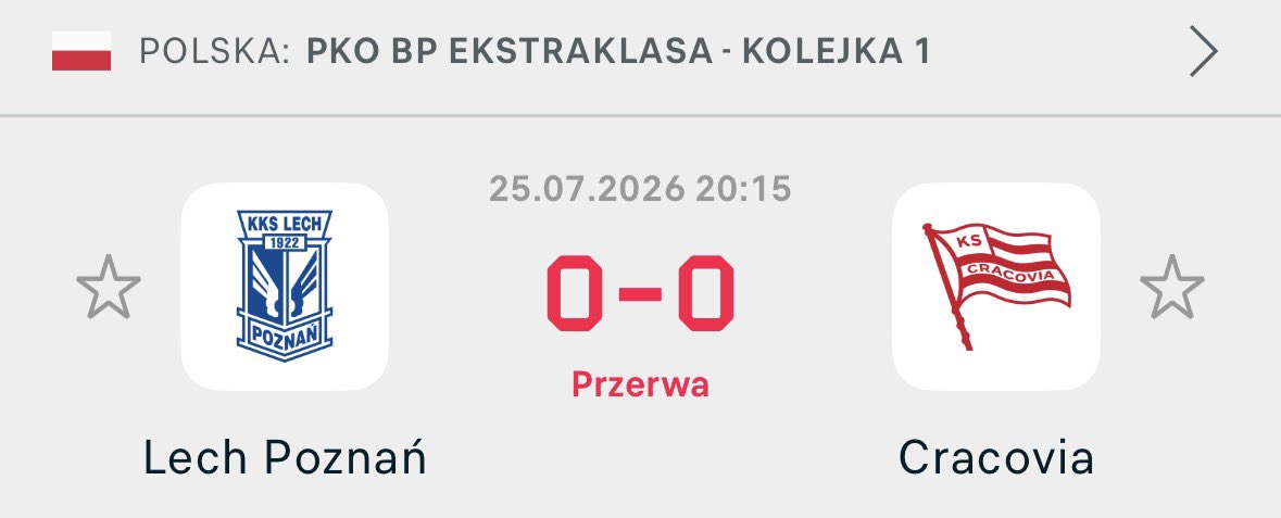 eFortunapl's tweet photo. No dobra, trzeba im trochę pomóc. Dyszka freebetu dla każdego, kto skomentuje ten wpis, jeśli @KSCracoviaSA strzeli gola. 

Piszemy do startu 2. połowy 👀 https://t.co/bTQFw6SoAh