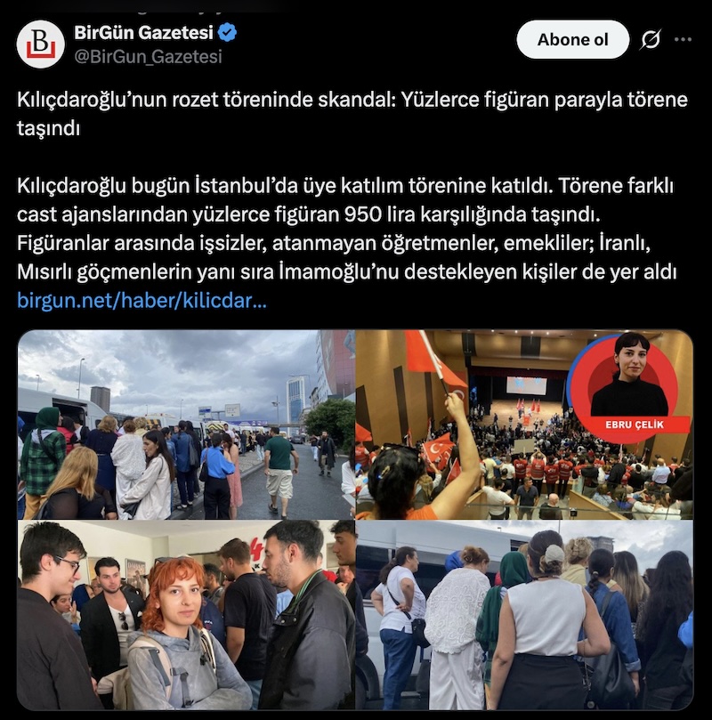 zaytung's tweet photo. FotoHaber - Kılıçdaroğlu ve butlancıları geride bırakıp önüne bakmaya çalışan Türkiye, yine başaramadı: ''Şuna da gülelim son artık...''
https://t.co/OgOdcZmTDZ https://t.co/RYxw9T592a