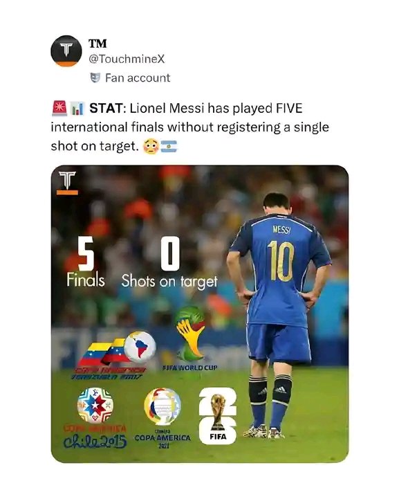 DennisMath90047's tweet photo. ESPN won't show you this stat.Di Maria has been carrying this team but the hype goes to Messi https://t.co/uErnbXePKD
