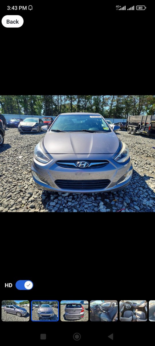 Sir_Mashi's tweet photo. Hyundai accent 2014 won for client on Copart USA, currently on transist at Jacksonville port enroute to Nigeria. https://t.co/kMYh1NwHQS