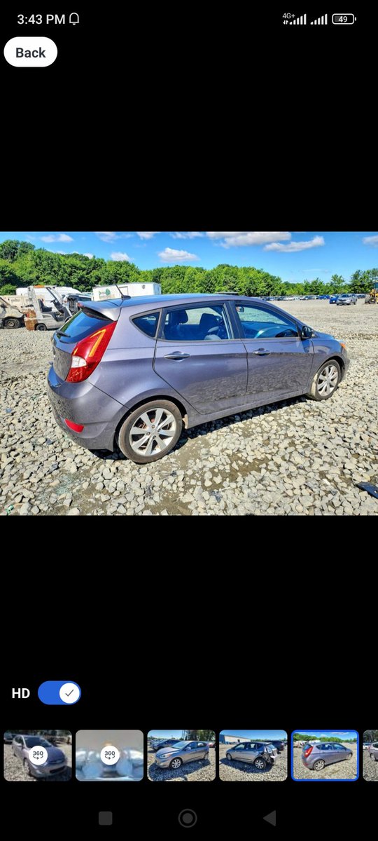 Sir_Mashi's tweet photo. Hyundai accent 2014 won for client on Copart USA, currently on transist at Jacksonville port enroute to Nigeria. https://t.co/kMYh1NwHQS