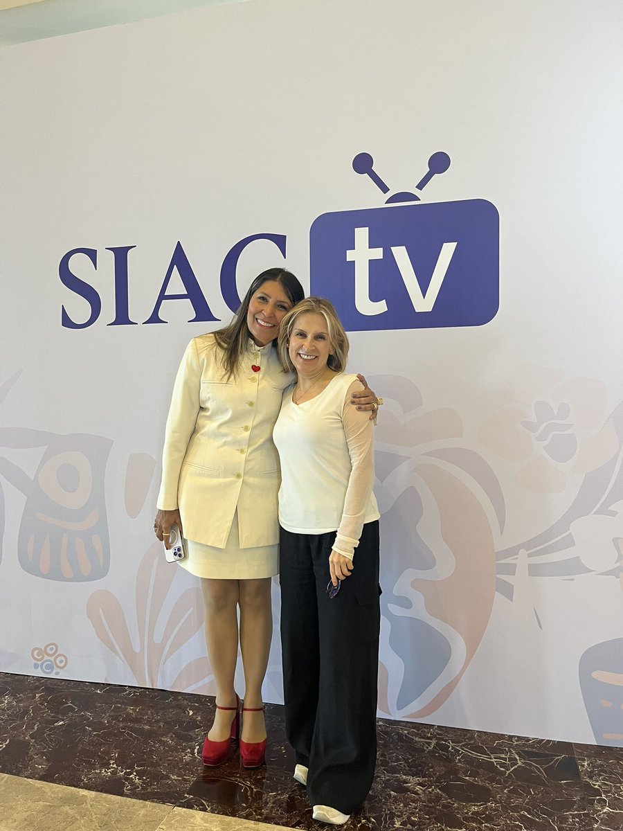 RehabCardSIAC's tweet photo. Entrevista a nuestra Directora del Consejo de Rehabilitación Cardiac, la Dra Claudia Anchique junto a la Dra Karina Gonzales Carta, pioneras del grupo de trabajo de Rehabilitación Cardiaca SIAC en el Congreso SIAC Panamá 2026 @ClaudiaAnchique https://t.co/27knNXjQ9A