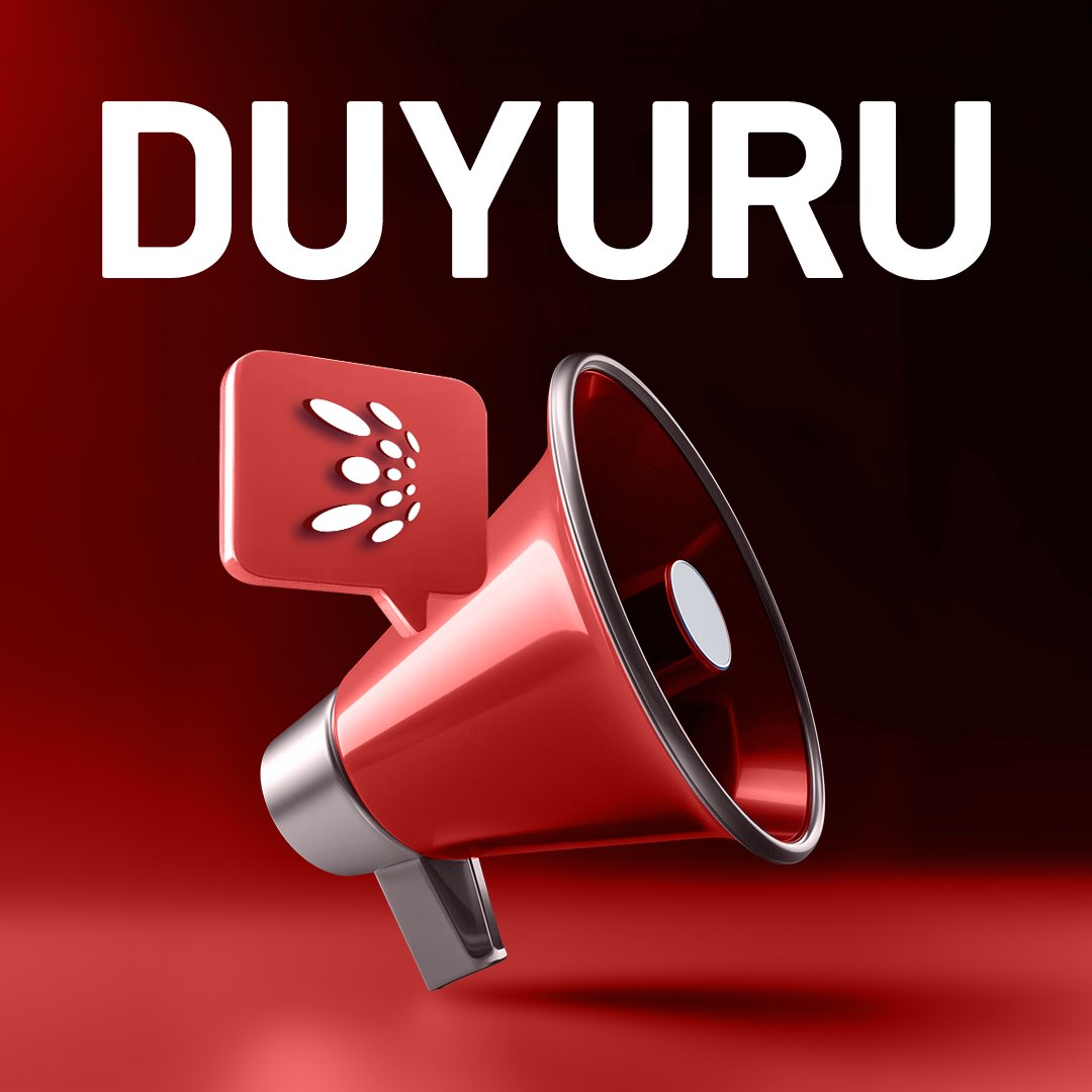 BtcTurkDestek's tweet photo. Değerli kullanıcılarımız,

BtcTurk | Kripto web sitesi ve mobil uygulamasında servis sağlayıcısı kaynaklı erişim kesintisi yaşanmaktadır. 

Teknik ekibimiz konunun en kısa sürede çözümlenmesi için çalışmalarını sürdürmektedir. Gelişmeler oldukça sizleri bilgilendireceğiz.

Anlayışınız için teşekkür ederiz.