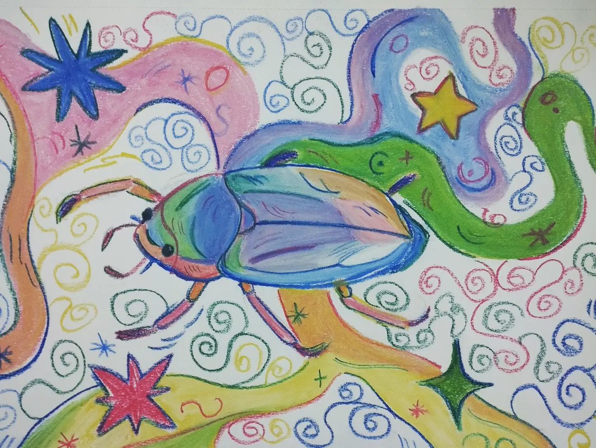 brabobela_03's tweet photo. besourinho q eu fiz ontem de madruga, usei giz pastel
a ideia do fundo foi de um passarinho

#desenhotradicional #besouro https://t.co/UvEVImPSVi