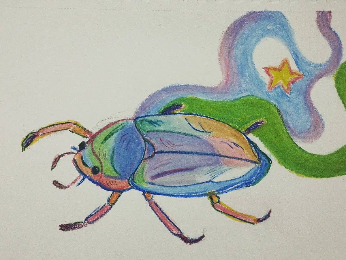 brabobela_03's tweet photo. besourinho q eu fiz ontem de madruga, usei giz pastel
a ideia do fundo foi de um passarinho

#desenhotradicional #besouro https://t.co/UvEVImPSVi