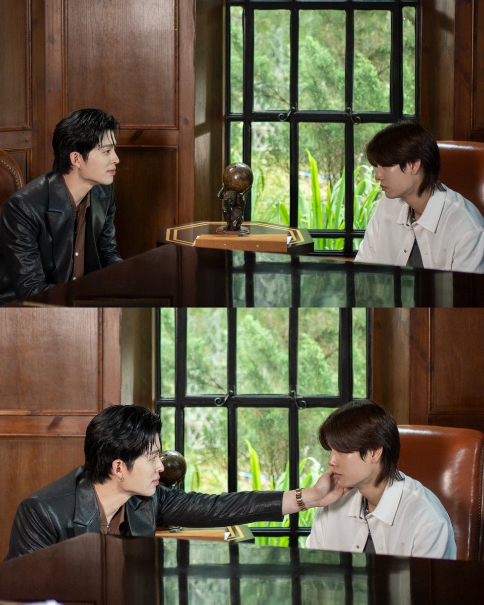 MeAndTheeGMMTV's tweet photo. อย่าทำหน้าเศร้าไปเลยคนดื้อ มาให้พี่ปลอบนะคนดี #PeachAndMeSeriesEP3 https://t.co/chOatL8XR3