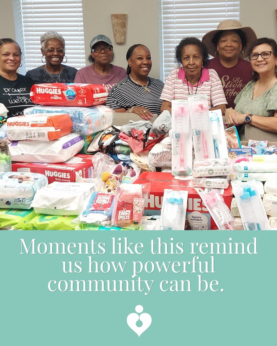 houstonpreghelp's tweet photo. A huge, heartfelt thank you to Mrs. Yolanda Hill and the beautiful members of Norton Memorial Temple COGIC in the Fifth Ward! ♥️
In collaboration with Stylist Kay, they gathered precious baby items for our Grace Closet, and their kindness has truly been a blessing to HPHC.
#life https://t.co/14C4xZz3fs