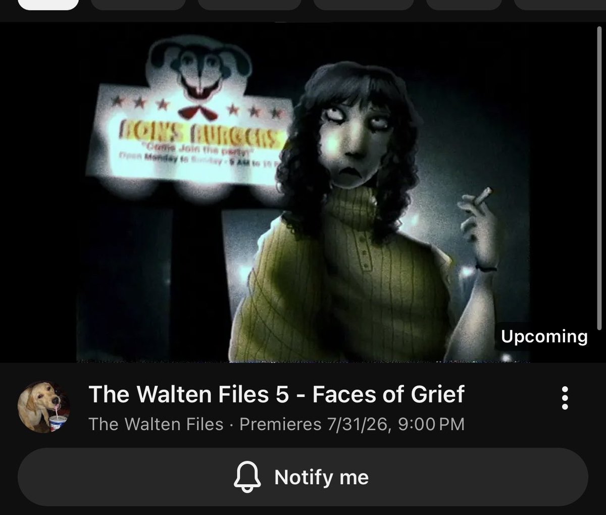 waltenfilesALL's tweet photo. Fun fact: eva said that this thumbnail wasn’t made for the video itself

This is an actual shot from the episode itself https://t.co/F3UprCfWca