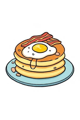 Muhamma06469797's tweet photo. This weekend’s highlight: pancakes stacked high, silly laughs, and my kid’s sticky hand drawing on the table. Perfect simple family time. https://t.co/Cthj23Ooal