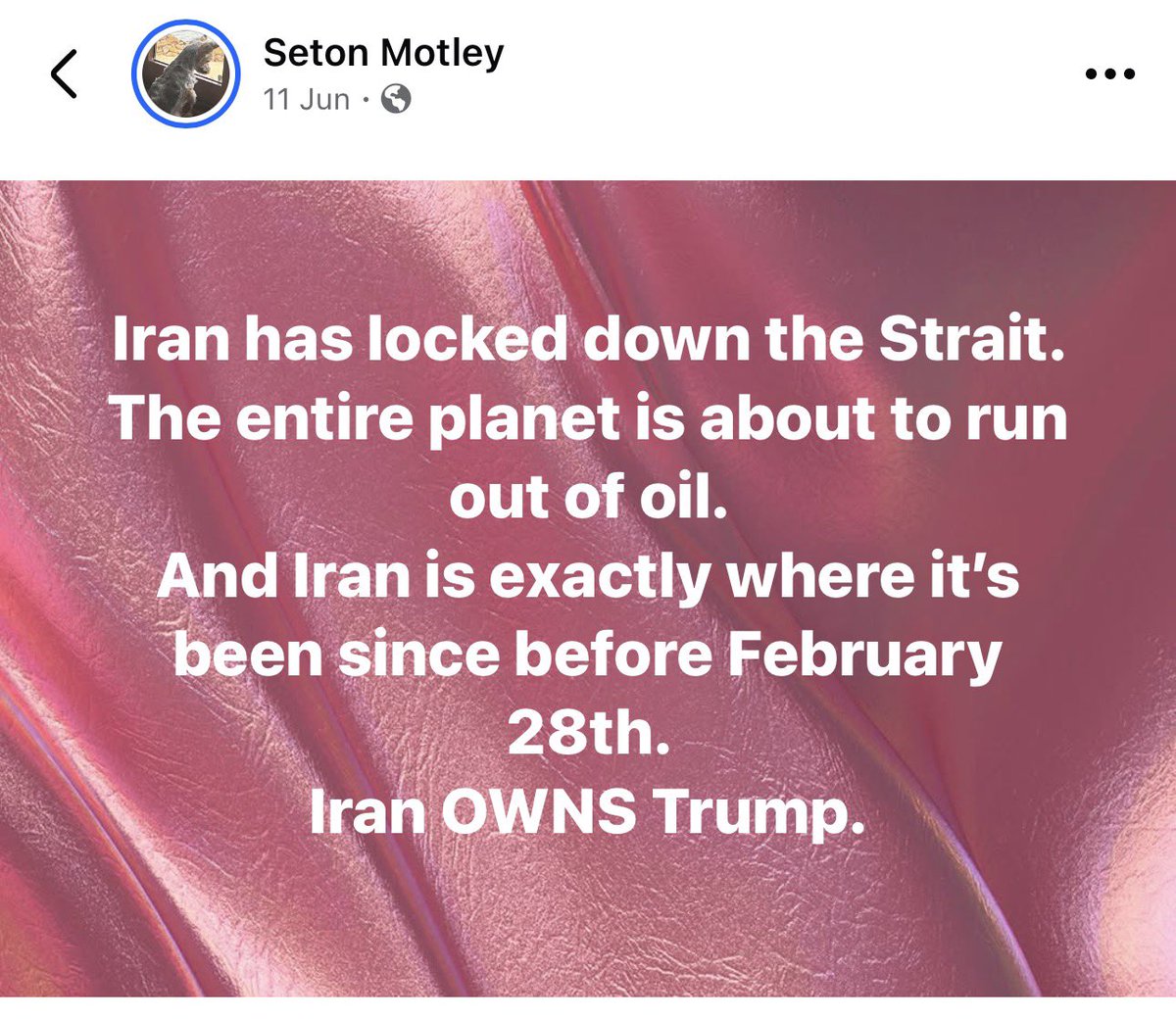 Seton Motley 🇧🇿 tweet media