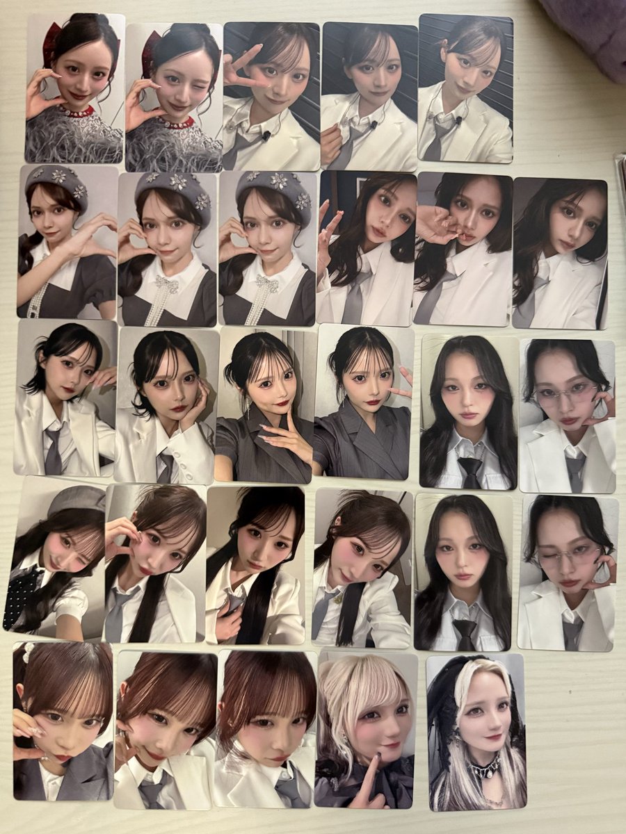 ruuunn_od's tweet photo. こんなにちゃんとバラバラに届いた！
きりちゃんとなったんのは被りあるけど、こんなにバラバラに届けてくれるもん？ https://t.co/MjEImq66hN